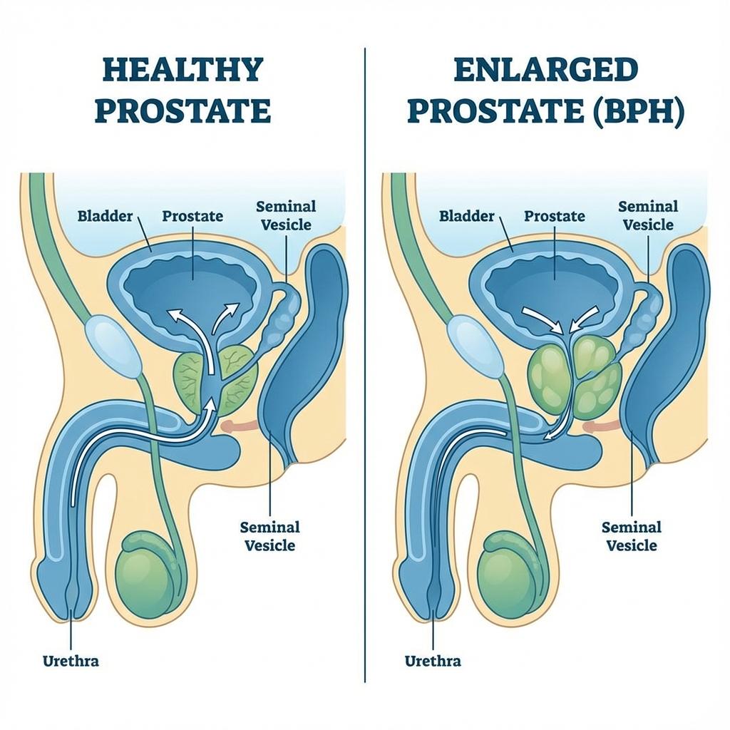 Prostate Medical Illustration
