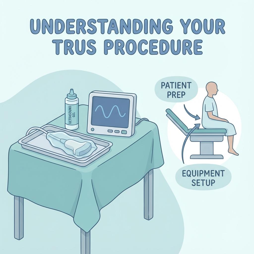 Prostate ultrasound measurement guide